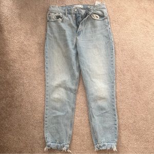 Abercrombie & Fitch High Rise Mom Jean